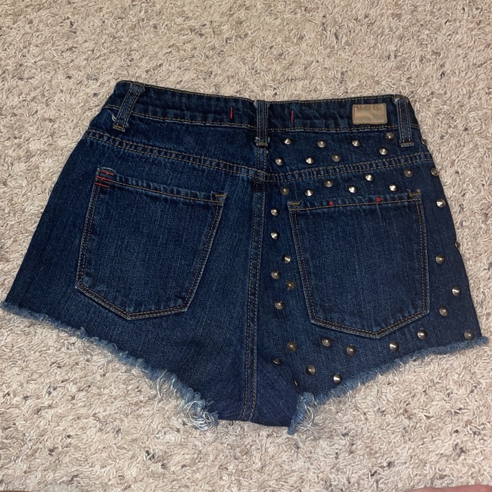 BDG Studded Jean Shorts - Picture 5 of 8
